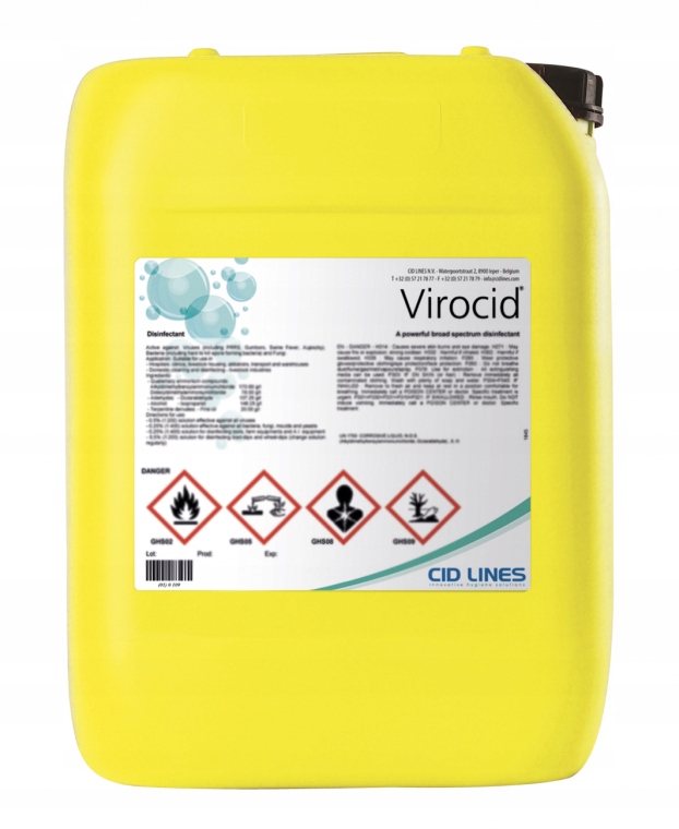 CID LINES dezinfekčný roztok 5l, dezinfekcia náradia, dezinfekcia povrchov, koncentrát